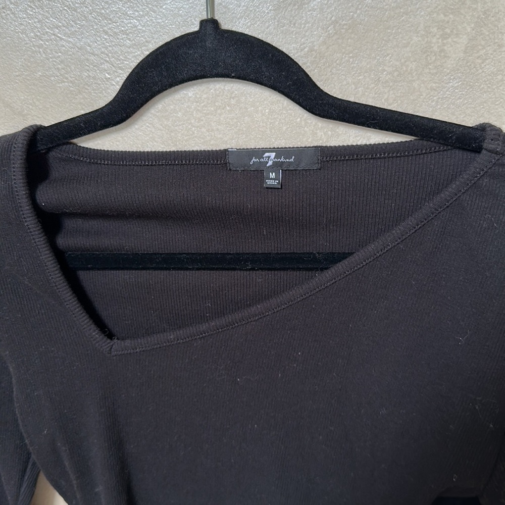 WORN ONCE 7 for all mankind body suit sz medium - Picture 5 of 9